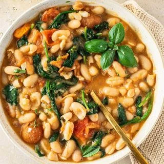 Tuscan-Style Parmesan White Beans