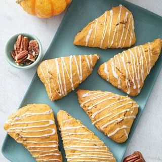 Pumpkin Pecan Scones