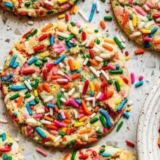 Small Batch Funfetti Cookies (No Cake Mix!)