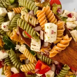 Tri-Color Rotini Pasta Salad