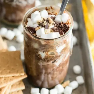 Microwave S’mores Mug Cakes