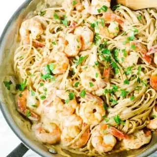 Easy Shrimp Alfredo