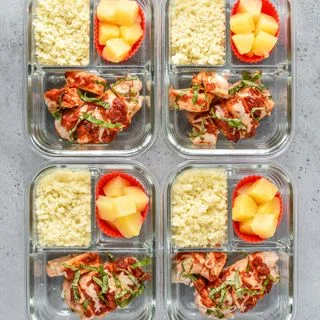 Pizza Chicken Roll Ups Meal Prep