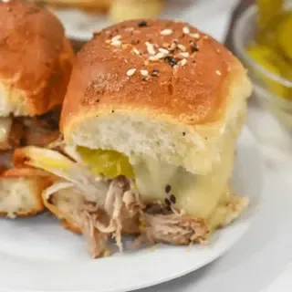 Slow Cooker Cuban Sliders