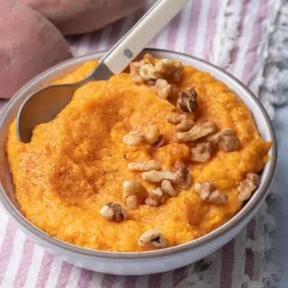 Vegan Whipped Coconut Sweet Potatoes