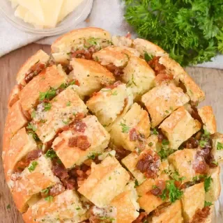 Bacon Ranch Pull Apart Bread