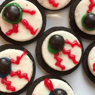 Monster Eyeball Cookies