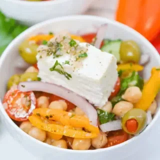 Greek Chickpea Salad