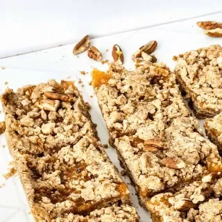 Peach Bars with Crumb Topping