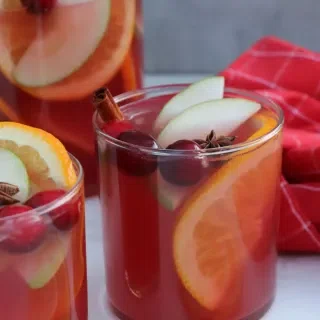 Winter White Sangria (Festive and Light)