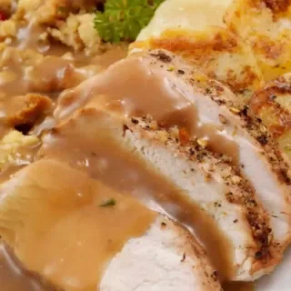 Turkey Gravy from the Drippings