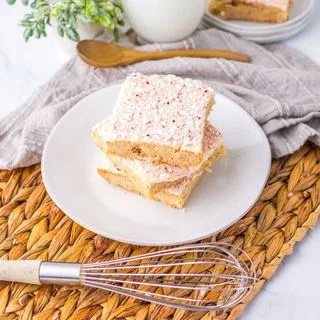 Peppermint Sugar Cookie Bars