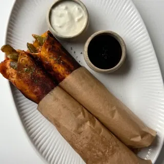 Viral Crunchy Chicken Shawarma