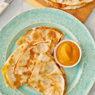 Sweet Pumpkin Quesadilla