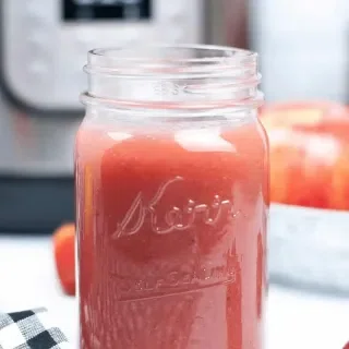 Instant Pot Strawberry Applesauce