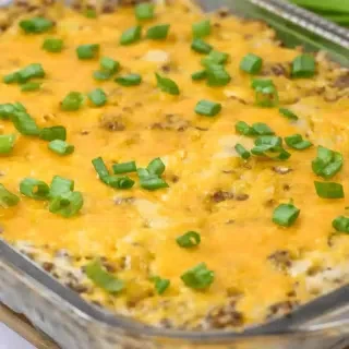 Hamburger and Hash Brown Casserole