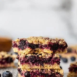 Blueberry Crumble Bars
