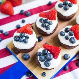 4th of July Brownies