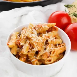 Penne with Vodka Cream Sauce