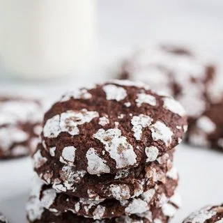 Chocolate Crinkle Cookies