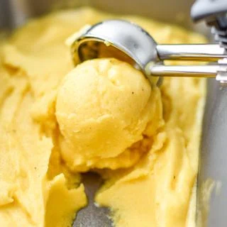 4-Ingredient Mango Lime Nice Cream