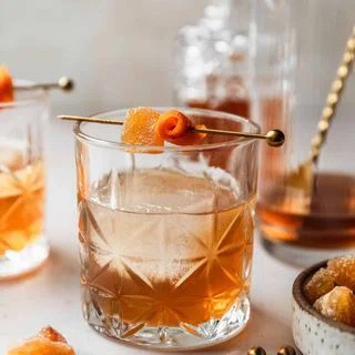 A Spicy Ginger Old Fashioned