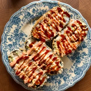 Crunchy Sushi Burger