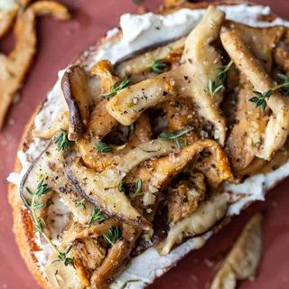 Mushrooms on Toast