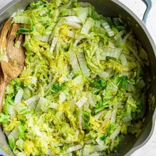 Sautéed Napa Cabbage