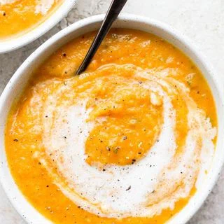 Roasted Acorn Squash Soup