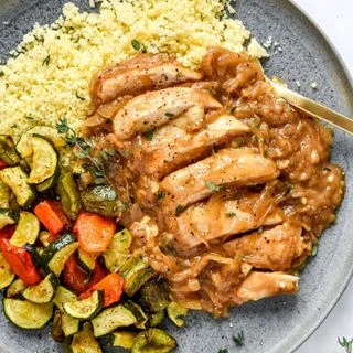 French Onion Baked Chicken Breasts