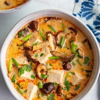 Creamy Coconut Tofu Soup