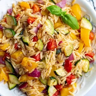Roasted Vegetable Pasta Salad