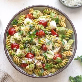 Chicken Pesto Pasta Salad