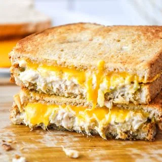 Air Fryer Tuna Melt