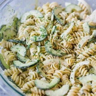 Cucumber Pasta Salad