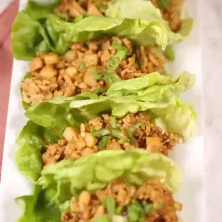 Chicken Asian Lettuce Wraps