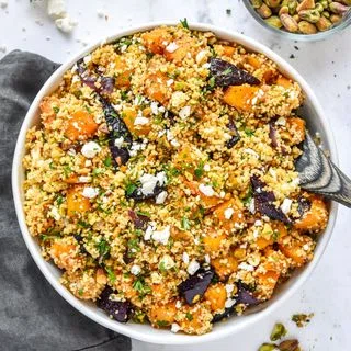 Roasted Butternut Squash Couscous Salad