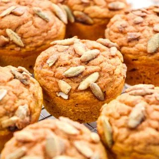 Pumpkin Spice Pancake Mix Muffins