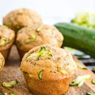 Vegan Zucchini Bread Muffins
