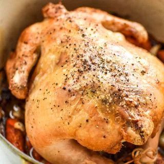 Simple Whole Roast Chicken
