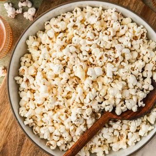 Homemade Cheddar Popcorn