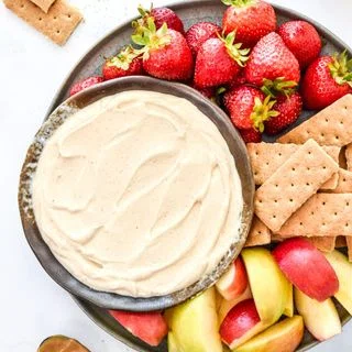 Peanut Butter Greek Yogurt Fruit Dip