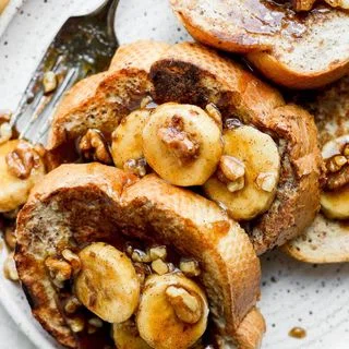 Bananas Foster French Toast