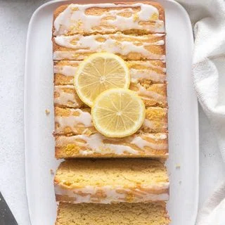 Almond Flour Lemon Loaf Cake