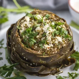 Mediterranean Baked Artichokes
