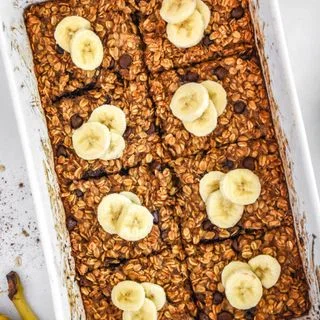 Chocolate Chip Banana Bread Baked Oatmeal