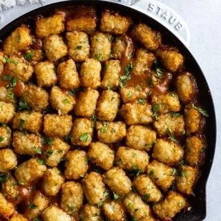 Vegan Tater Tot Casserole