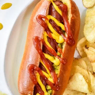 Air Fryer Hot Dogs (Fresh or Frozen)
