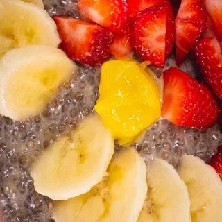 Banana Chia Seed Pudding